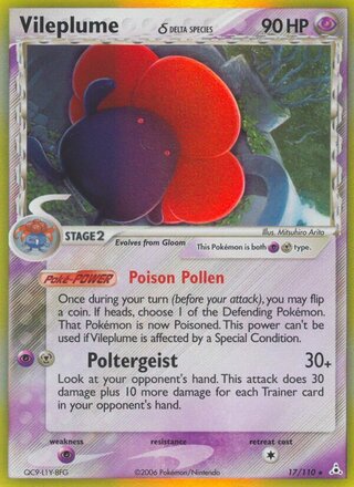 Vileplume 17/110 - Holon Phantoms