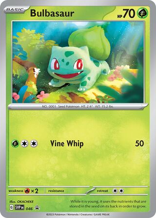 Bulbasaur 046 - Scarlet & Violet Promos