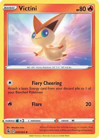 Victini 036/264 - Fusion Strike