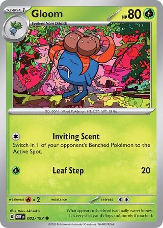 Gloom 002/197 - Obsidian Flames