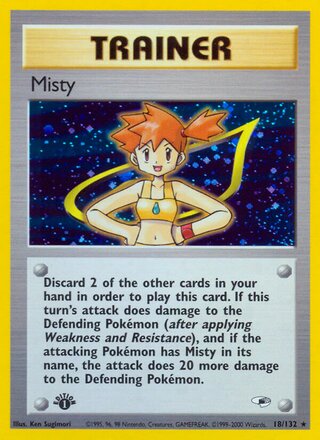 Misty 18/132 - Gym Heroes