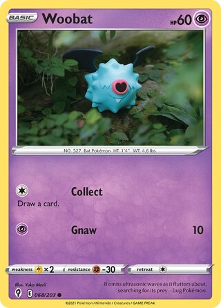 Woobat 068/203 - Evolving Skies