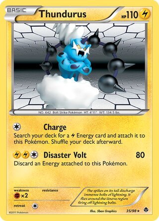 Thundurus 35/98 - Emerging Powers