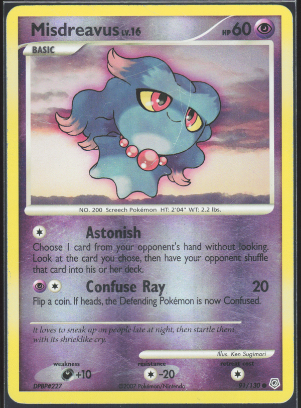 Misdreavus 91/130 - Diamond and Pearl