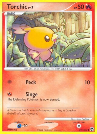 Torchic 89/106 - Emerald