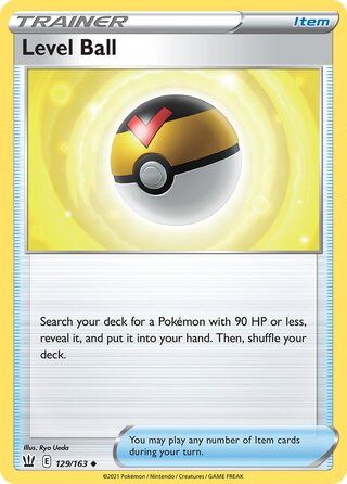Level Ball 129/163 - Battle Styles