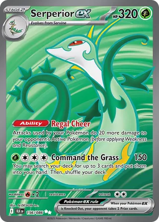 Serperior ex 156/086 - Black Bolt