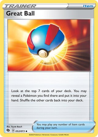 Great Ball 052/073 - Champion's Path