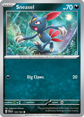 Sneasel 133/193 - Paldea Evolved