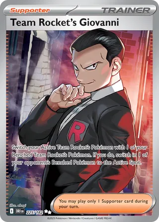 Team Rocket's Giovanni 225/182 - Destined Rivals