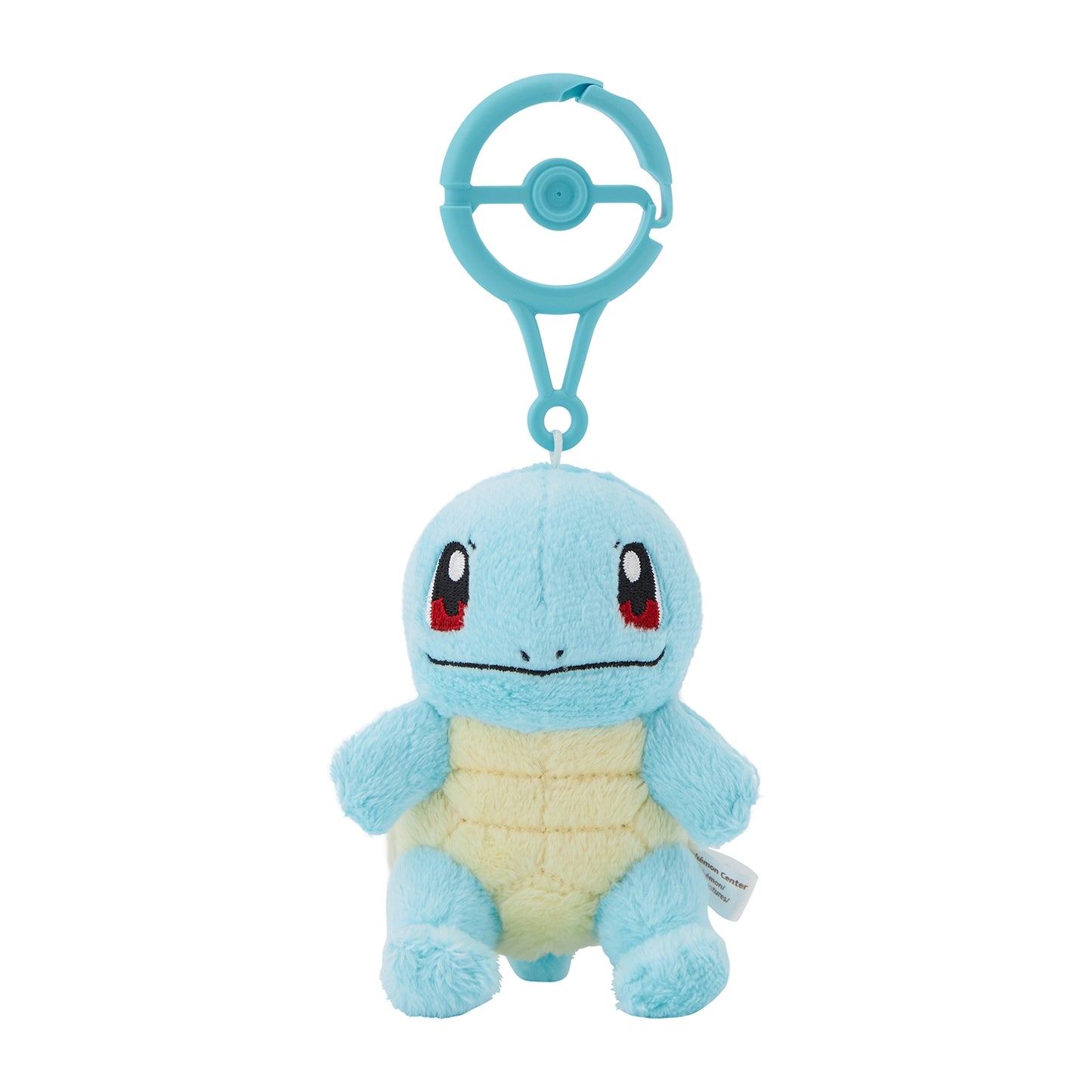 Mascot Plushie med karabinkrok – Squirtle