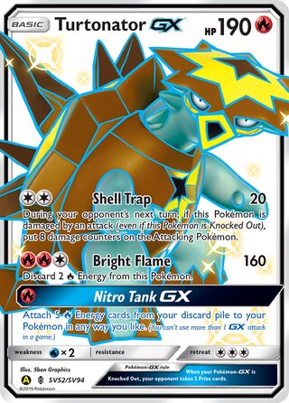 Turtonator-GX SV52/SV94 - Hidden Fates