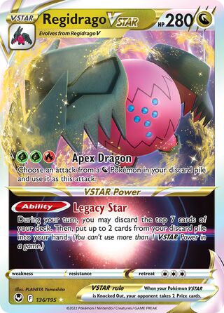 Regidrago VSTAR 136/195 - Silver Tempest