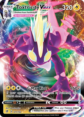 Toxtricity VMAX 071/192 - Rebel Clash
