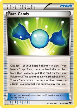 Rare Candy 85/101 - Plasma Blast
