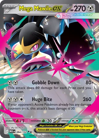 Mega Mawile ex 094/132 - Mega Evolution Base