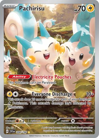 Pachirisu 208/198 - Scarlet & Violet Base