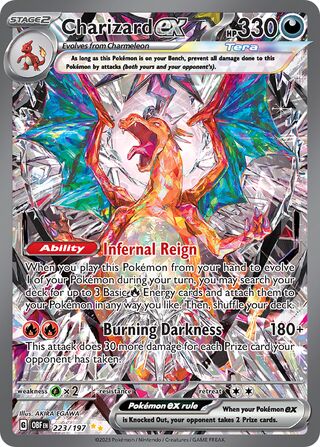 Charizard ex 223/197 - Obsidian Flames