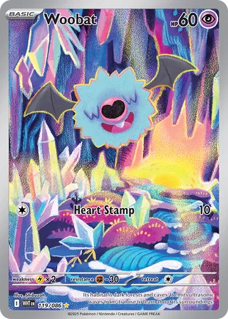 Woobat 119/086 - White Flare