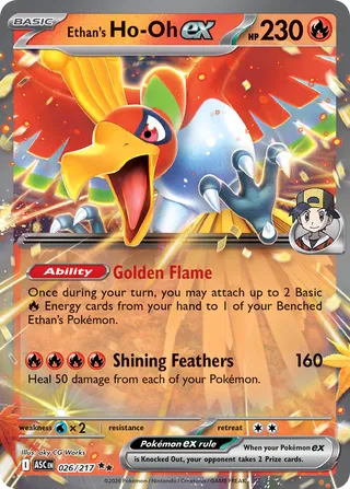 Ethan's Ho-Oh ex 026/217 - Ascended Heroes