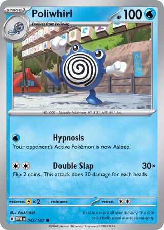 Poliwhirl 042/167 - Twilight Masquerade