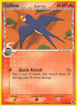 Taillow 66/101 - Dragon Frontiers