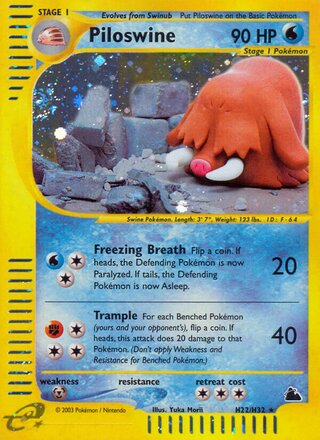 Piloswine H22/H32 - Skyridge