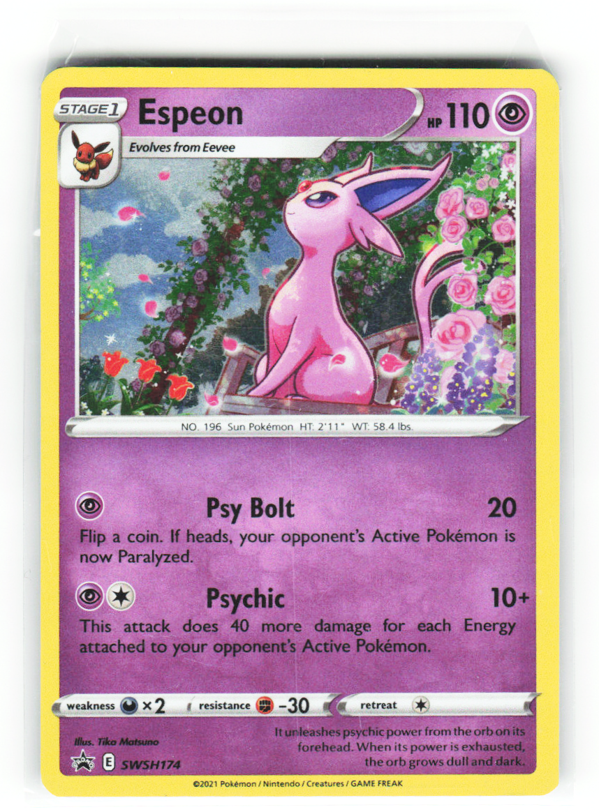 Espeon SWSH174 - Sword & Shield Promo
