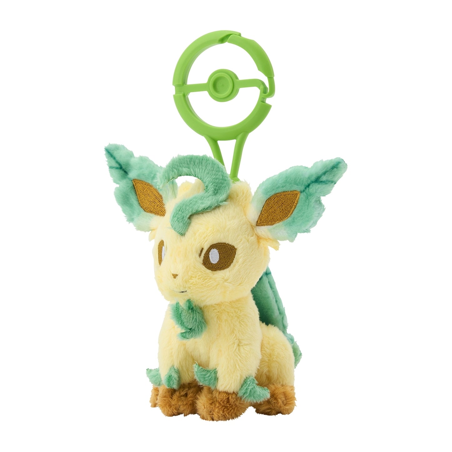 Mascot Plushie med karabinkrok – Leafeon
