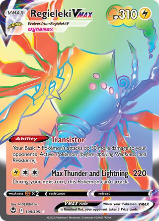 Regieleki VMAX 198/195 - Silver Tempest