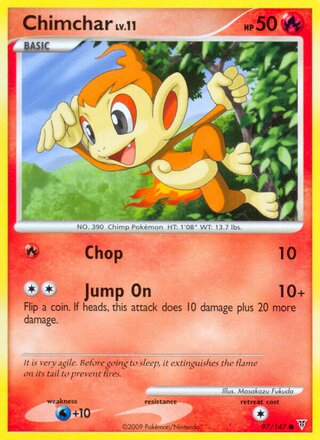 Chimchar 97/147 - Supreme Victors