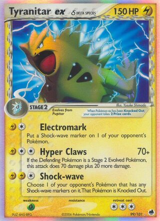 Tyranitar ex 99/101 - Dragon Frontiers