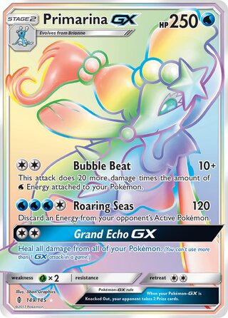 Primarina-GX 149/145 - Guardians Rising