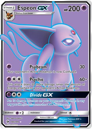 Espeon-GX 140/149 - Sun & Moon Base