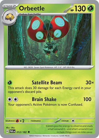 Orbeetle 012/182 - Paradox Rift