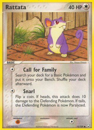 Rattata 72/109 - Team Rocket Returns