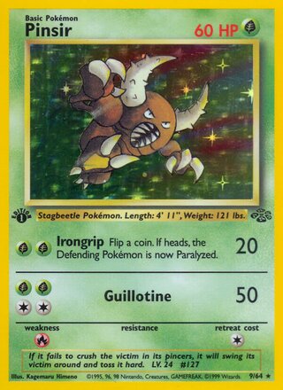 Pinsir 9/64 - Jungle