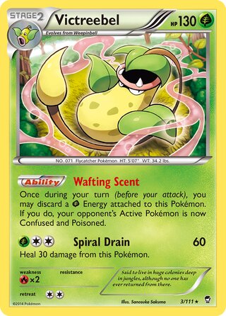 Victreebel 3/111 - Furious Fists