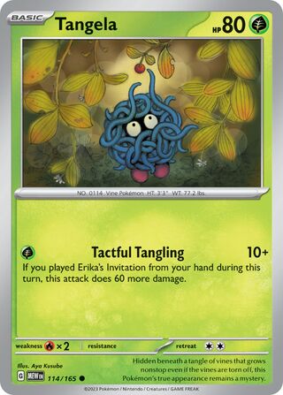 Tangela 114/165 - Scarlet & Violet 151