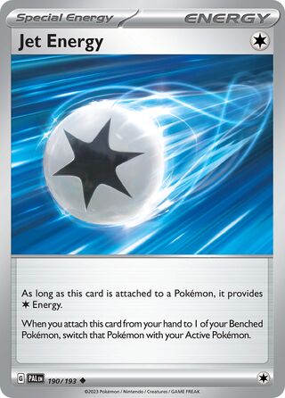 Jet Energy 190/193 - Paldea Evolved