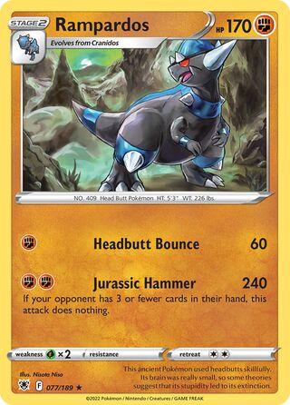 Rampardos 077/189 - Astral Radiance