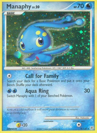 Manaphy 9/130 - Diamond & Pearl Base