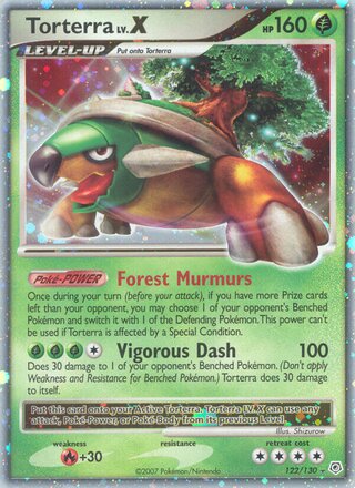 Torterra LV.X 122/130 - Diamond & Pearl Base