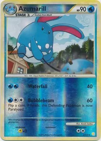 Azumarill 2/123 - HeartGold & SoulSilver
