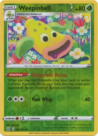 Weepinbell 002/163 - Battle Styles