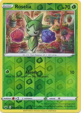 Roselia 002/202 - Sword & Shield Base