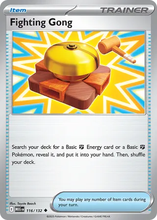 Fighting Gong 116/132 - Mega Evolution Base