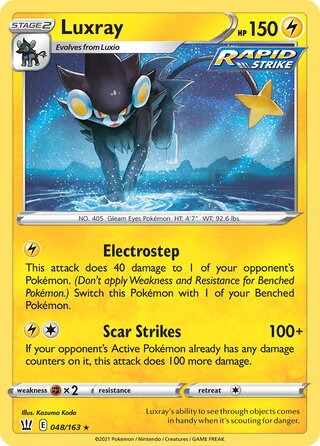 Luxray 048/163 - Battle Styles