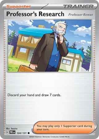 Professor's Research 124/131 - Prismatic Evolutions