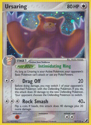 Ursaring 18/115 - Unseen Forces
